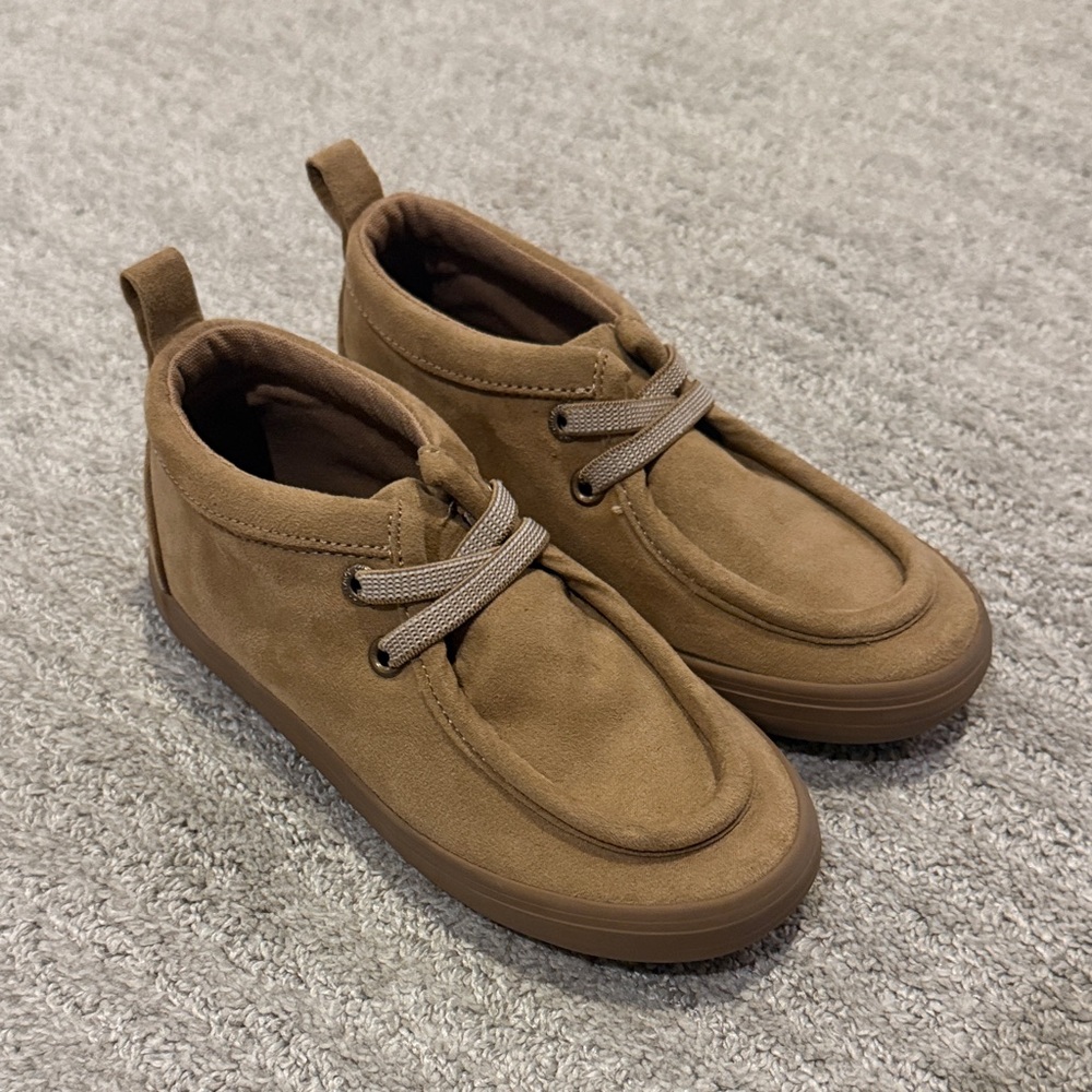 Toddler Brown Old Navy Casual Shoes Boat Slip On 10 Moccasin